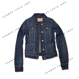 Camisas vaqueras lavadas a la piedra, fabricante de sudaderas con capucha lavadas a la piedra, Chaquetas vaqueras lavadas con ácido con diamantes de imitación - Product Image 1