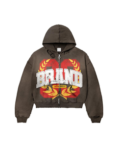 Sweat à capuche à épaules tombantes personnalisé de qualité supérieure, tissu personnalisé, poids lourd, polaire, coupe ample, logo brodé, impression - Product Image 4