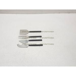 Cuchillo más vendido, tenedor de cena, cuchara de cena, tenedor de té, cuchara de té, juego de cuatro piezas, juego de cubiertos de plata, juegos de cubiertos de acero inoxidable - Product Image 2