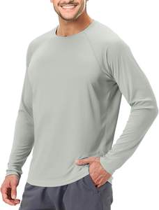 Rash Guard pour hommes avec logo imprimé personnalisé qualité respirante et durable Easy Dry nouvelle marque privée arrivée pour Rash Guard pour hommes - Product Image 3