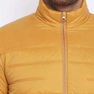 Abrigos de invierno de hombre bordados personalizados OEM de alta calidad, chaqueta acolchada con burbujas gruesa cálida con logotipo en la parte delantera - Product Image 6