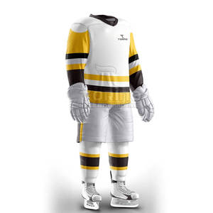 Meilleure vente prix d'usine uniforme de hockey sur glace meilleur matériel fait uniforme de hockey sur glace pour unisexe - Product Image 2
