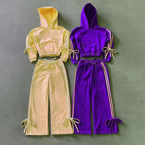 ชุดวอร์มมีฮู้ดสำหรับผู้หญิงชุดวอร์มลำลองกีฬาฤดูใบไม้ร่วง - Product Image 4