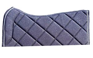 Vente chaude de haute qualité paillettes anglais Dressage tapis de selle de course meilleur prix produit équestre pour l'équitation - Product Image 4