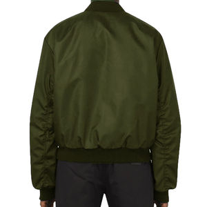 Chaqueta Bomber Cómoda al por Mayor, Personalizada, Impermeable, Negra, Moderna, Chaqueta de Béisbol para Hombre, Chaqueta de Invierno para Lluvia - Product Image 6