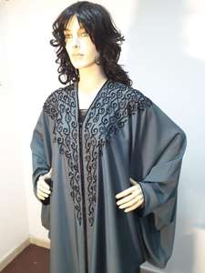 ชุดคาฟตัน2022ดูไบอาบายาสีดำสวยๆสไตล์โมร็อกโกพร้อมงานฝีมือชุดเดรสคาฟตันมุสลิมแบบดั้งเดิมกางเกงขายาวขนาด XXL - Product Image 2