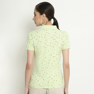 Nardon ropa venta al por mayor mujeres media cremallera solapa manga corta Camiseta alta calidad suelta gimnasio Yoga desgaste entrenamiento deportes camisa Top - Product Image 2