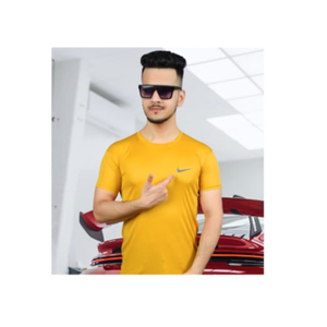 T-shirt à manches courtes pour homme de qualité supérieure avec tissu micro PP écologique respirant à séchage rapide 220g pour un confort toutes saisons - Product Image 2