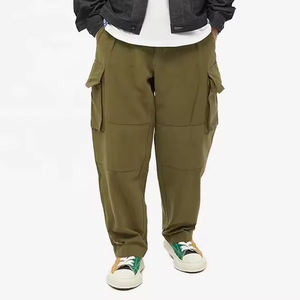 New Arrival Baggy <b>Cargo</b> <b>Pants</b> Custom Vintage Utility Wear Adjustable Cuffs 100% Cotton Trousers <b>Cargo</b> <b>Pants</b> For Men's Wears - Product Image 3