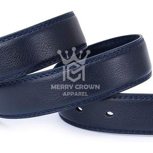 2025 Cinturones de cuero de piel de vaca de primera calidad para hombres Hebilla de acero de tarifa de venta completa de colores personalizados - Product Image 2