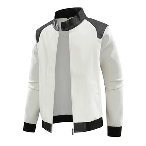 ¡Novedad de 2025! Chaqueta de cuero personalizada de alta calidad para hombre, ropa informal de diseño de alta moda, tela de lona para invierno - Product Image 1