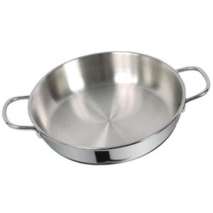 DUNE Polished Chrome 300 28cm Stainless Steel <b>Pan</b> - Product Image 1