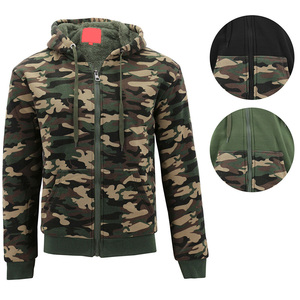 Tissu doux léger confortable durable coton polyester polaire vestes pour hommes doublure polaire veste polaire pour hommes - Product Image 1