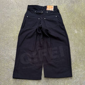 Streetwear <b>Mens</b> Baggy <b>Trousers</b> Oversized <b>Loose</b> Fit Pants Fashion Hip Hop Wide Leg Comfortable Clothing - Product Image 5