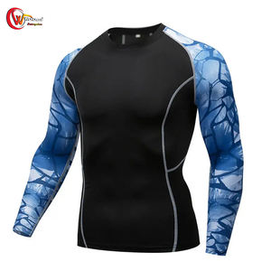 Factory Price Professional Custom Sports MMA <b>Rash</b> <b>Guard</b> Custom Logo Printed MMA <b>Rash</b> <b>Guard</b> - Product Image 2
