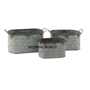 Customized Metal Planter With Stand Excellent Quality Handmade Planters Home and Garden Decoration Metal Planter - Product Image 4