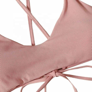 Ensemble de bikini femme taille haute Maillot de bain deux pièces imprimé sexy avec fonction push-up pour les vacances d'été et les vêtements de plage Service OEM - Product Image 2