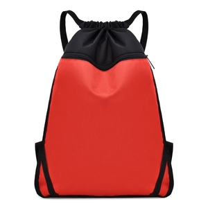 2023 diseño personalizado promocional impermeable gimnasio mochila con cordón poliéster deportes almacenamiento entrenamiento mochila con cordón bolsa - Product Image 6