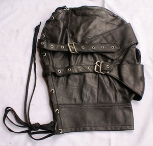 MASCARILLA DE CUERO GENUINO CON LOS OJOS, COLOR ROJO AL POR MAYOR, TALLA ÚNICA, SE ADAPTA A LA MAYORÍA - Product Image 4