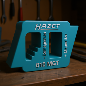Hazet <b>Screwdriver</b> with Magnetising/Demagnetising Tool Features - Product Image 3