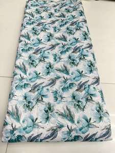 Elegante tela de impresión digital de algodón y tul Ideal para uso festivo y vestidos de novia disponibles a precio asequible al por mayor - Product Image 4