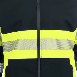 Chaqueta DE SEGURIDAD reflectante industrial de manga larga para hombre, ropa de trabajo de poliéster a prueba de agua con características de protección de seguridad eléctrica - Product Image 4