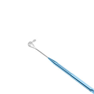 Retractor de tapa Desmarres de grado quirúrgico 6,5 pulgadas tamaño 3 15mm mango recubierto azul retractor de tapa de acero inoxidable oftálmico - Product Image 6