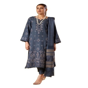 High Quality Genuine Leather Shalwar Kameez Women's Top Selling Luxury Indian Pakistani Dress Winter Wear for <b>Ladies</b> - Product Image 1