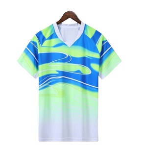 Custom Sublimation T-shirt 100% Polyester Breathable DRY Comfortable V-neck <b>Tshirt</b> Top Quality Wash Able <b>Long</b> Term Use Able - Product Image 1