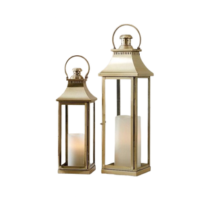 Lanterne en métal avec revêtement en poudre noire fabriquée avec un matériau de qualité haut de gamme pour un usage régulier dans le jardin domestique - Product Image 4