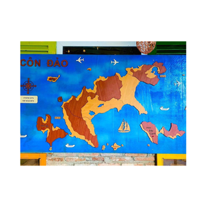 Carte en bois produit décoration de la maison meilleure vente de Lotus bleu du Viet Nam produit nouveau produit chaud meilleur prix - Product Image 5