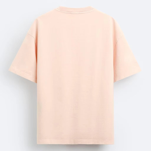 Haute qualité 100% coton personnalisé Logo vierge T-shirt pour hommes respirant à manches courtes hommes Jersey col rond couleur unie coupe ample - Product Image 4