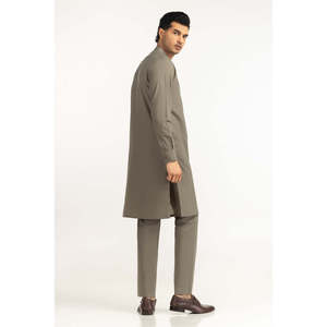 ชุดสูทเบสิค SK-BSC25-114 ทรงปกติ สำหรับเจ้าบ่าว สีเขียวอ่อน ผ้าผสม เหมาะสำหรับฤดูร้อน โอกาสพิเศษแบบตะวันออก - Product Image 2