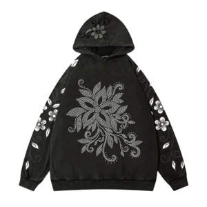 Sudadera con Capucha de Invierno Personalizada con Pedrería, para Gimnasio, Actividades al Aire Libre, Correr, Entrenamiento y Trotar, Venta al Por Mayor - Product Image 1