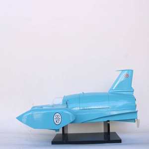 BLUEBIRD K7 Hydroplane RC Model Speed Ship Ready to Sail <b>Hand</b>-Painted Nautical <b>Wooden</b> Speed Model European Home Decor - Product Image 1