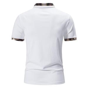 High Quality Custom Embroidery Logo Polyester Cotton Polo T <b>Shirt</b> Company Uniform Short Sleeve Polo <b>Shirts</b> Men's Polo <b>Shirts</b> - Product Image 6