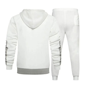 Survêtements pour hommes personnalisés de haute qualité en gros, respirants, à séchage rapide, décontractés, pour l'hiver, jogging, 100% coton molleton - Product Image 2