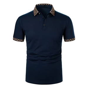 Polo de la Mejor Calidad para Hombre, Diseño Deportivo Liso, Camiseta Polo para Hombre, Tallas Grandes, Transpirable - Product Image 6