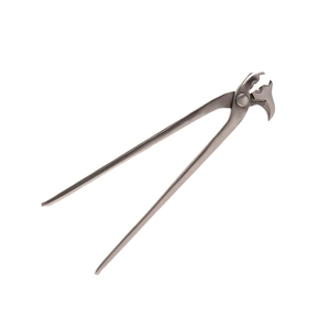 Marque privée 12 pouces Instrument vétérinaire mâchoire incurvée tondeuse à sabot maréchal-ferrant outil pour le clinchage du sabot de cheval - Product Image 6