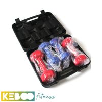 Mancuernas de 16Kg, 4 mancuernas (2 piezas de 3 Kg + 2 de 5Kg), pesas, equipo de gimnasio listo para enviar desde España
