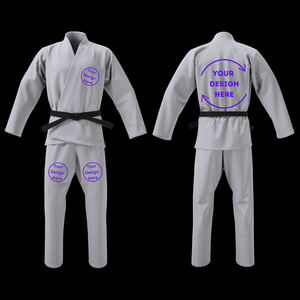 Nouveau Style Jiu Jitsu Hommes Uniforme Couleurs Personnalisées Plus La Taille Extensible Bjj Kimono Gi Costumes Fine Qualité Judogi Judo Uniforme - Product Image 6