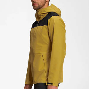 แจ็กเก็ตกันฝนของผู้ชาย, แจ็คเก็ตกันลมแบบมีซิปทำจากโพลีเอสเตอร์ไนล่อนกันน้ำระบายอากาศได้ดีสไตล์สตรีท - Product Image 2