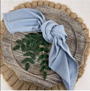 Serviettes en tissu de qualité supérieure et de haute qualité, serviette de mariage indienne en coton naturel 100% faite à la main, mouchoirs décoratifs pour table à manger - Product Image 1