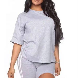 Ropa al por mayor para mujer Camiseta personalizada Diseño de impresión Camisetas para mujer Camisetas lisas para mujer Camiseta de alta calidad - Product Image 3