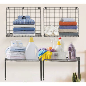 ชั้นวางของติดผนังแบบพับได้สองชั้นสำหรับห้องครัว - Product Image 3