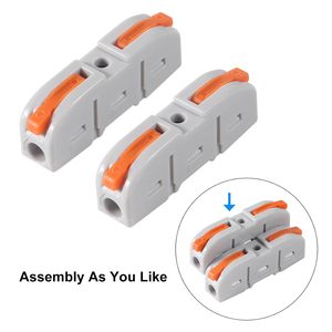ขั้วต่อสายไฟแบบ 211 Lug Terminals CE 32A 400V 75 โอห์ม 60 ตำแหน่ง แบบอเนกประสงค์ ขนาดกะทัดรัด ผลิตจากอะลูมิเนียมอัลลอยด์ สำหรับสายไฟ 2 แกน เชื่อมต่อสายไฟแบบรวดเร็ว - Product Image 5