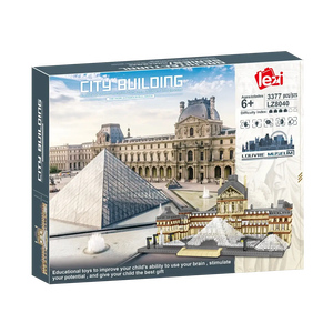 For Nanoblock Louvre Museum Pyramid <b>Miniatures</b> for Display or Collection - Product Image 4