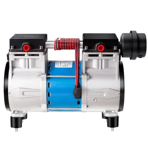 Small portable air compressor head 110V 60HZ Double cylinder oil free air compressor pump 480W Piston compressor