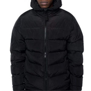 2025 Winter Wholesale Custom Keep Warm Winter Hood Puffer Jackets <b>Plus</b> <b>Size</b> Hooded <b>Coat</b> Men Puffer Jacket - Product Image 1