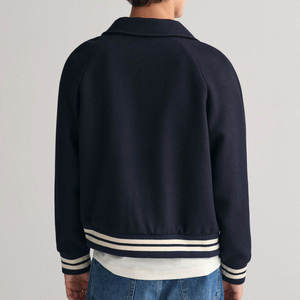 แจ็กเก็ตเบสบอลแขนยาวสำหรับผู้หญิงแจ็กเก็ตกันหนาวแขนยาวดีไซน์โรงงาน - Product Image 6